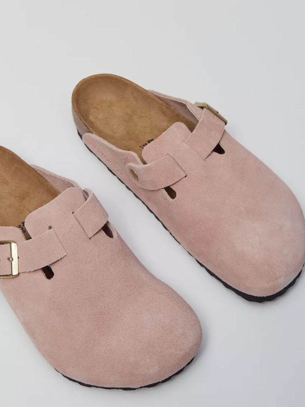Suede Birkenstock Boston Clogs, Size 8 To 8.5 W,6- 6.5 M. Nwt.